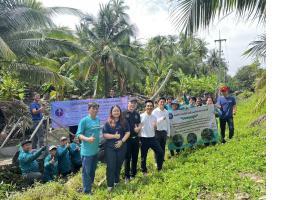 ติดตามและทดสอบผลงานวิจัย “เรือช้อนตักขยะและกำจัดวัชพืชในคลองซอย” ณ องค์การบริหารส่วนตำบลบางคนที จังหวัดสมุทรสงคราม